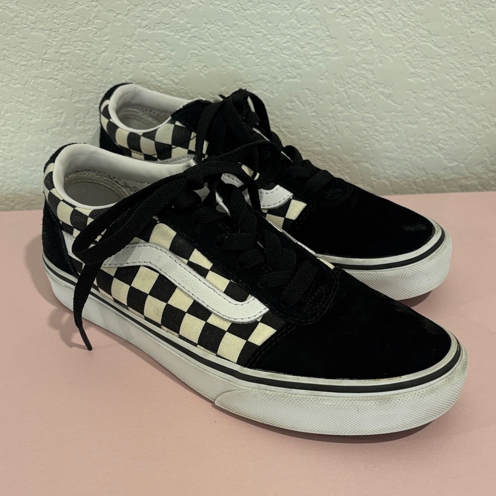 Vans Old Skool Checkerboard Shoes